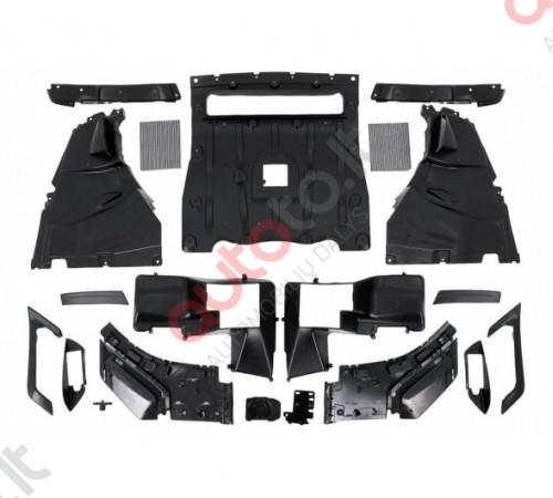 Bmw X6M G06 F96 LCI apdailos komplektas skirtas atnaujinti modelį
